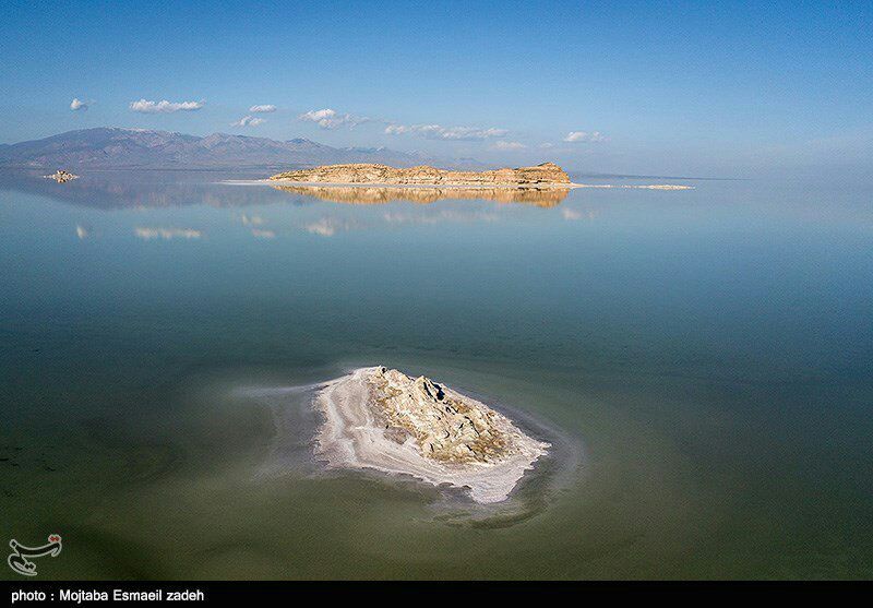 افزایش ۲۴ سانتی متری تراز آب دریاچه ارومیه   